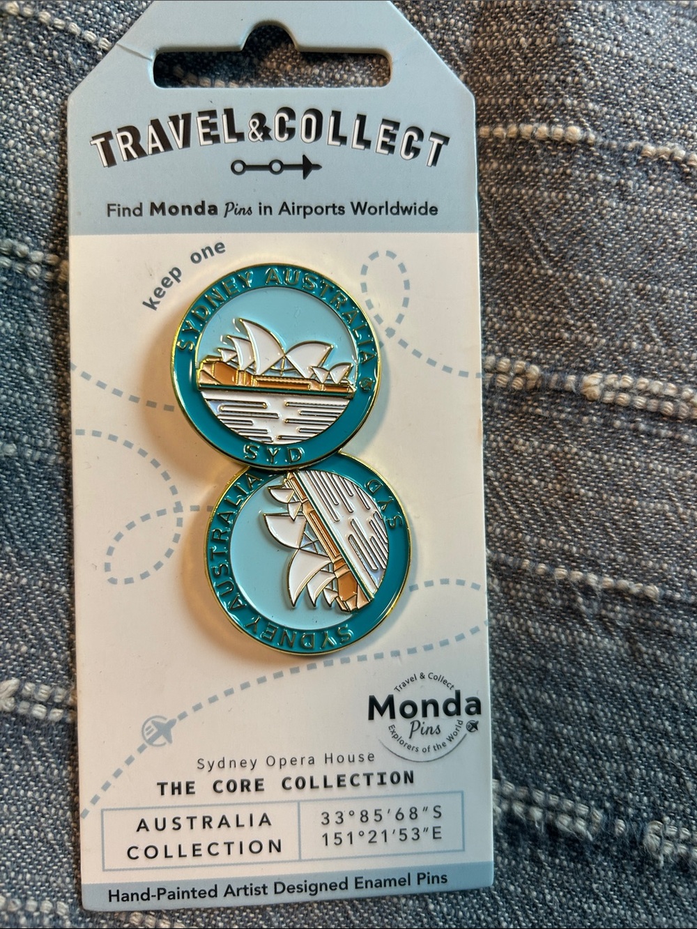 Monday Sydney Opera House Australia Travel Pin Collection the Core Collection